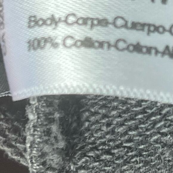 Free People × The Bureau Olympic Relay Crew, Cropped, Gray, Streetwear, Preppy L - Picture 5 of 7